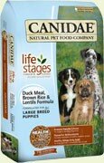 Canidae: Large Breed Puppy - Duck Meal, Brown Rice and Lentils